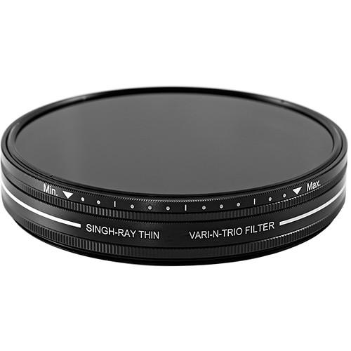 Singh-Ray 67mm Thin Vari-N-Trio Variable Neutral Density, Warming Circular Polarizer, and Color Intensifier Filter