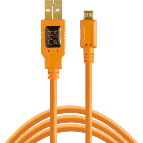 Tether Tools TetherPro USB 2.0 A Male to Micro-B 5-Pin Cable