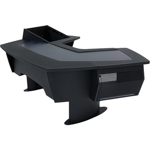 Argosy Aura 260 Personal Workstation Desk with 11 RU Space, Upper Right