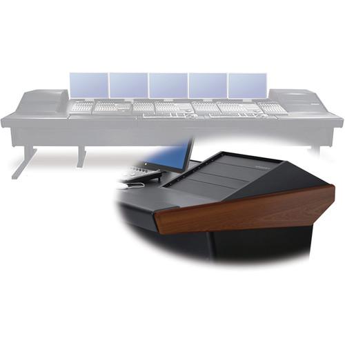 Argosy V2RGE Universal Workstation Desk with Two VR1000 10 Upper Rack Module