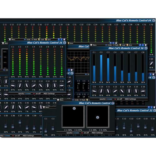 Blue Cat Audio Remote Control Software MIDI Controller