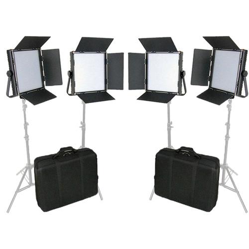 CAME-TV High CRI Digital 1024 Bi-Color LED 4-Light Kit