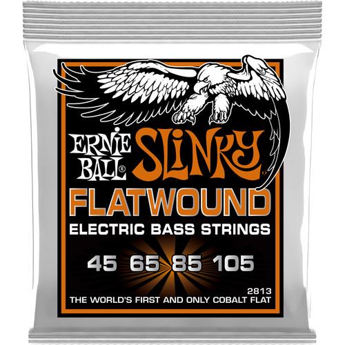 Ernie Ball Hybrid Slinky Flatwound Electric Bass Strings