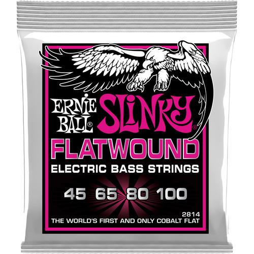 Ernie Ball Super Slinky Flatwound Electric Bass Strings