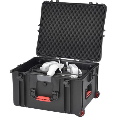 HPRC 2730WINSPRO Wheeled Hard Case with Foam for DJI Inspire 1 Pro