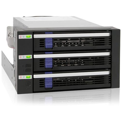 Icy Dock FatCage 3-Bay EZ-Tray Backplane Cage for 3.5" SATA Hard Drives