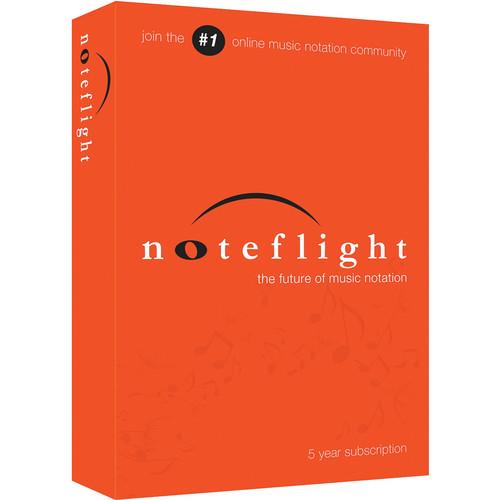 Noteflight Music Instruction 5-Year Subscription