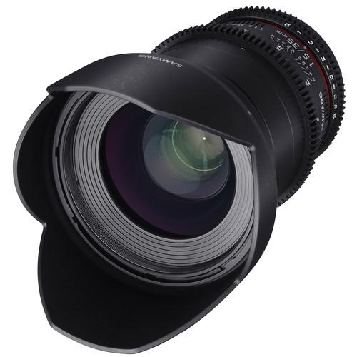 Samyang 35mm T1.5 VDSLRII Cine Lens for Micro Four Thirds Mount