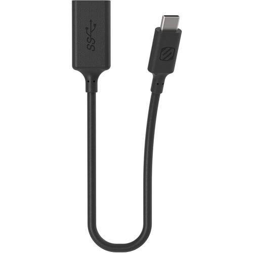Scosche StrikeLine USB 3.0 Type-A Female to USB Type-C Male Adapter