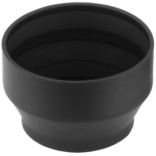 Sensei 52mm 3-in-1 Collapsible Rubber Lens Hood for 28mm to 300mm Lenses
