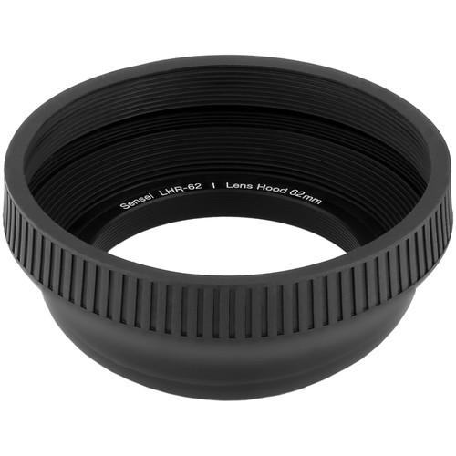 Sensei 62mm Collapsible Rubber Lens Hood
