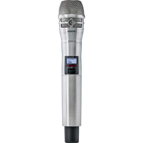 Shure ULXD2 K8N Handheld Transmitter with KSM8 Mic Capsule