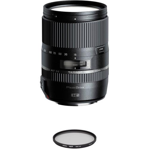 Tamron 16-300mm f 3.5-6.3 Di II PZD MACRO Lens and Filter Kit for Sony A