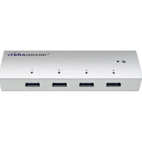 Tera Grand 4-Port USB 3.0 Hub with Power Adapter