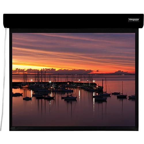 Vutec ELM084-084MWB1 Elegante 84 x 84" Motorized Screen