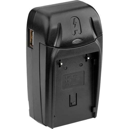 Watson Compact Charger & Battery Plate Kit for JVC BN-V408, BN-V416, BN-V428, and BN-V438