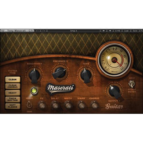 Waves Maserati GTi - Guitar Toner Plug-In