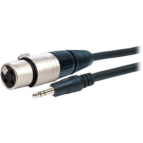 Comprehensive EXF Series Stereo 3.5mm Mini Male to 3-Pin XLR Female Cable - 6