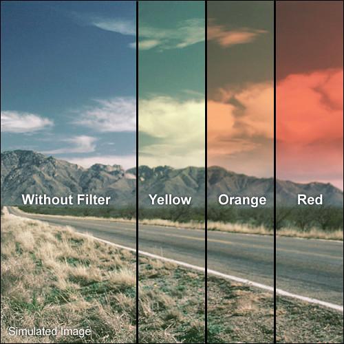 LEE Filters 100 x 150mm Soft-Edge Graduated Sunset Orange Filter