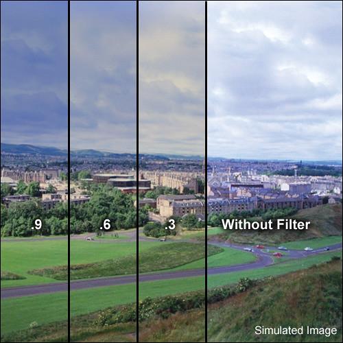 LEE Filters 4x6" Combination Graduated 85 to Neutral Density 0.6 Resin Filter - Hard Edge