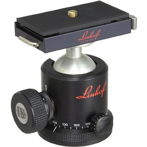 Linhof Profi-III Ballhead with Independent Panning Lock - Supports 22.00 lb