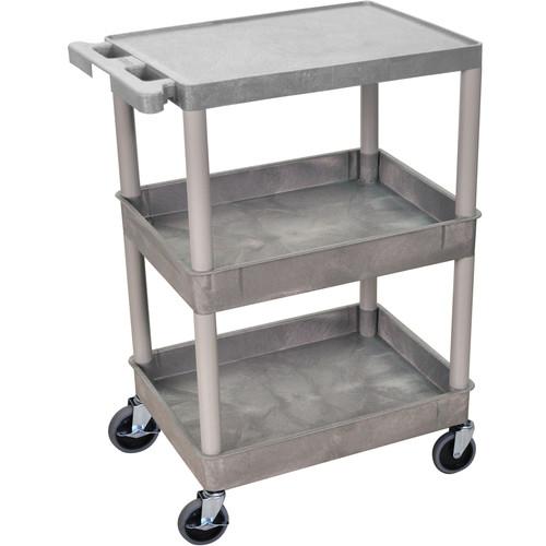 Luxor 18x24" HD Utility Cart 3-Shelf