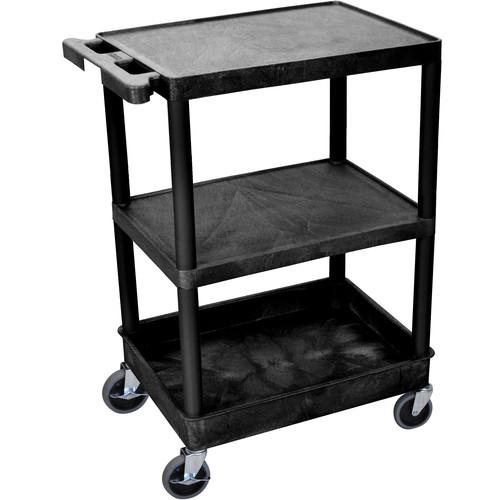 Luxor 24x18" HD Utility Cart 3-Shelf
