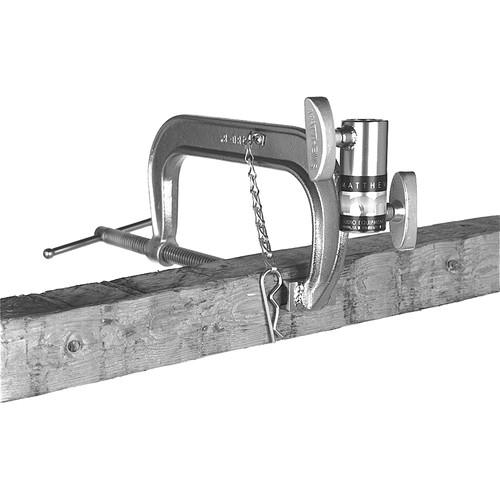 Matthews C - Clamp with Vertical Junior Receiver - 8"