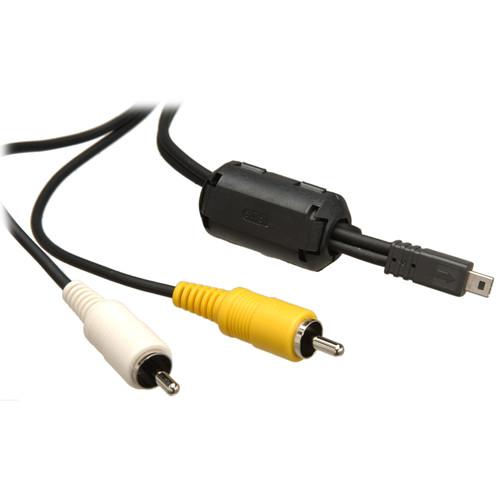 Pentax I-AVC7 A V Cable for Optio S, 43WR, 450, 555, 750Z, S4i, WP, MX & MX4 Digital Cameras