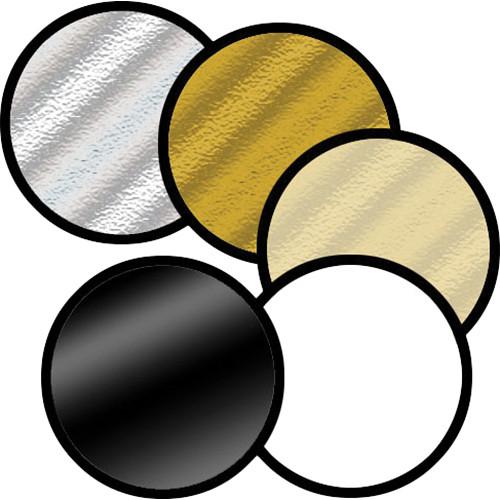 Photogenic Chameleon Collapsible Reflector 5-in-1 - 32" Circular - Black, Silver, White, Gold and Translucent