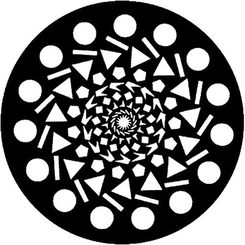 Rosco Standard Steel Gobo #7428 - All Sorts - Size A 100mm