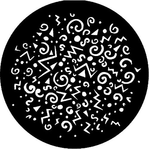 Rosco Standard Steel Gobo #7432 - Spellbound - Size A 100mm