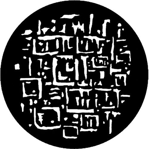 Rosco Standard Steel Gobo #7563 - Glass Brick - Size A 100mm