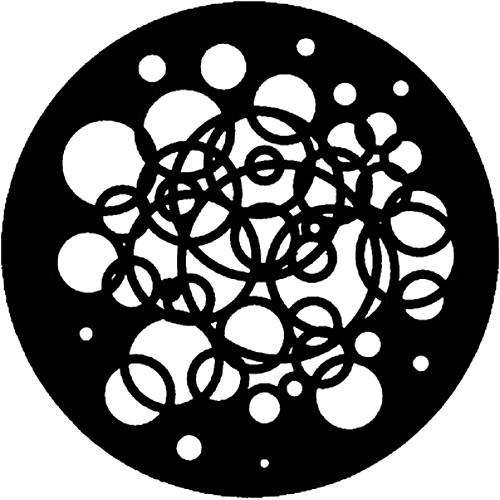 Rosco Standard Steel Gobo #7583 - Circles - Size A 100mm