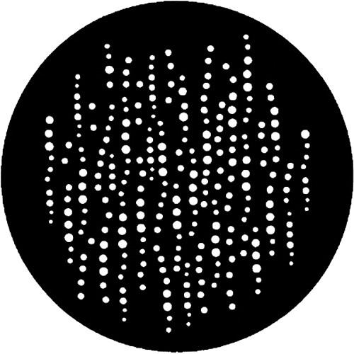 Rosco Standard Steel Gobo #7635 - Fizzy - Size B 86mm