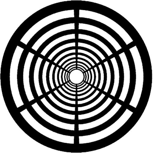 Rosco Standard Steel Gobo #7648 - Geometric 13 - Size M 66mm