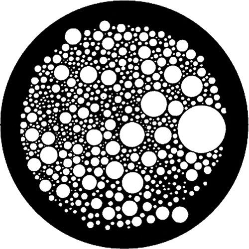 Rosco Standard Steel Gobo #7915 - Foam - Size E 37.5mm