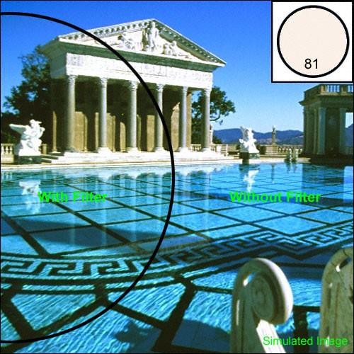 Tiffen 4 x 4" 81 Light Balancing Filter