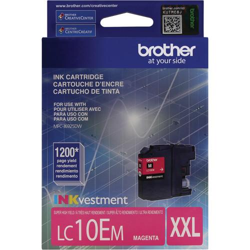 Brother LC10EM INKvestment Super High Yield Magenta Ink Cartridge