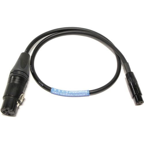 Cable Techniques CT-PXFT-18 XLR-3F to TA3F Cable for Sound Devices