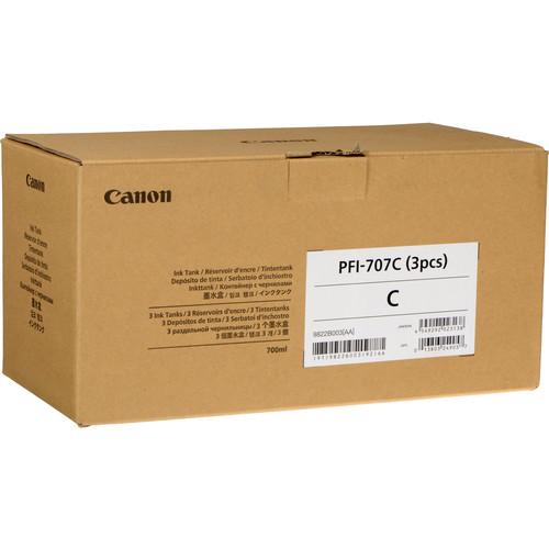 Canon PFI-707C Cyan Ink Cartridge