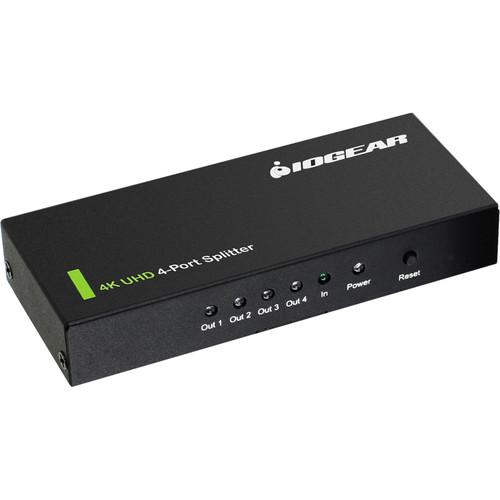 IOGEAR 4K 4-Port HDMI Splitter