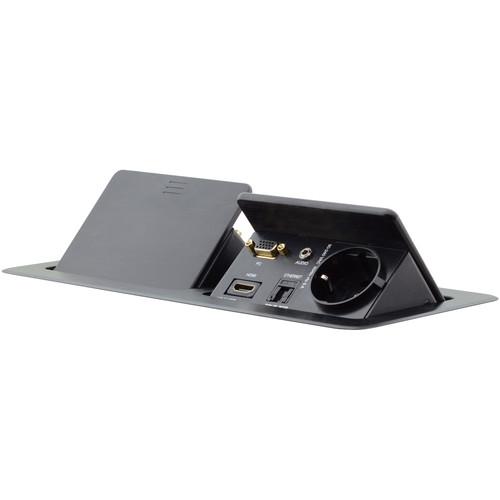 Kramer Dual Pop-Up Table Mount Multi-Connection Unit