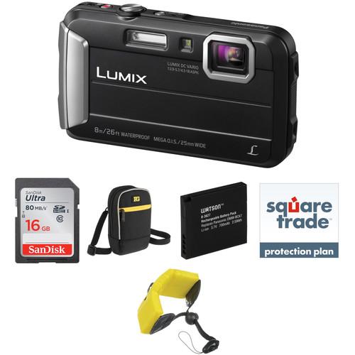 Panasonic Lumix DMC-TS30 Digital Camera Deluxe Kit