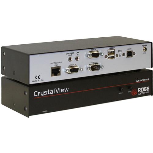 Rose Electronics CrystalView CAT5 Dual-Access PS 2 KVM Extender Kit