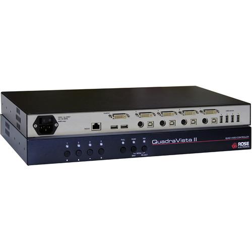 Rose Electronics QuadraVista 2 Professional Quad Video KVM Switch