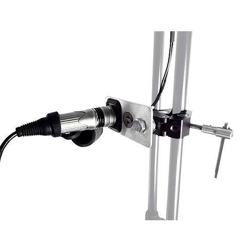 Tactical Fiber Systems Neutrik OpticalCON Cable Adapter with Patch Cable and Tripod Clamp for ATEM Camera Converters