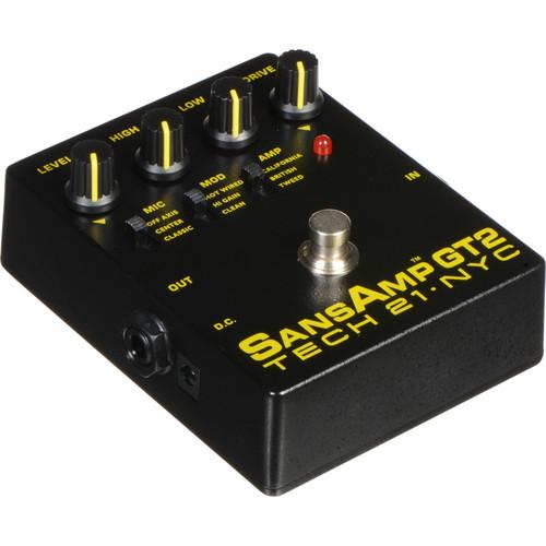 TECH 21 SansAmp GT2 Preamp Pedal