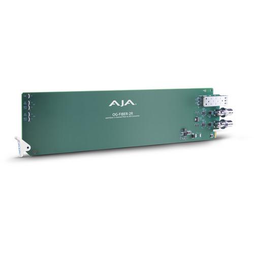 AJA openGear 2-Channel Fiber to SDI Converter
