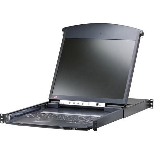 ATEN KL1508AiM 8-Port 17" Dual Rail CAT5 LCD KVM over IP Switch